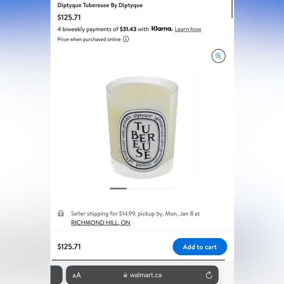 Diptyque Paris Tubereuse candle - Picture 6 of 6